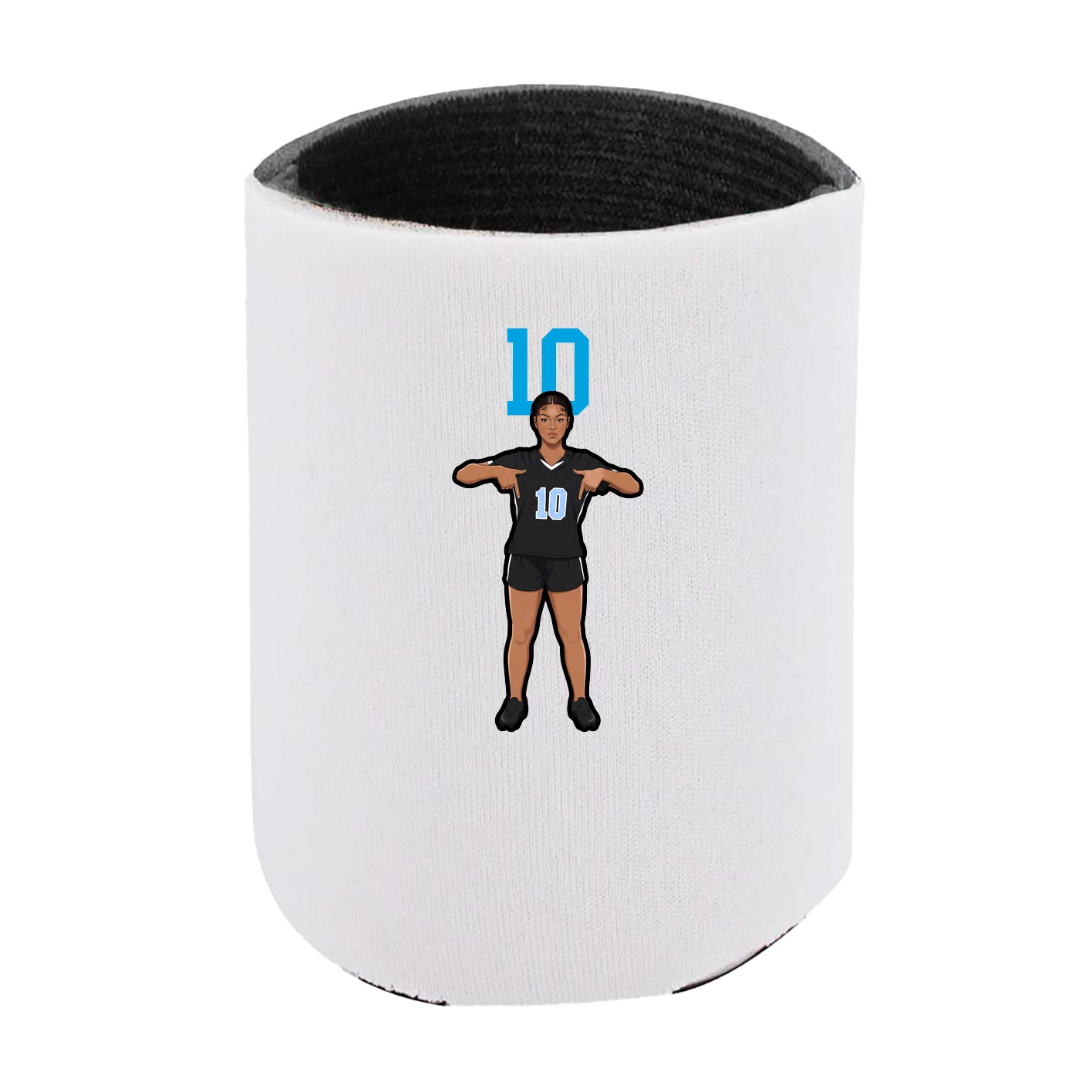 Can Holder — Number Top in White
