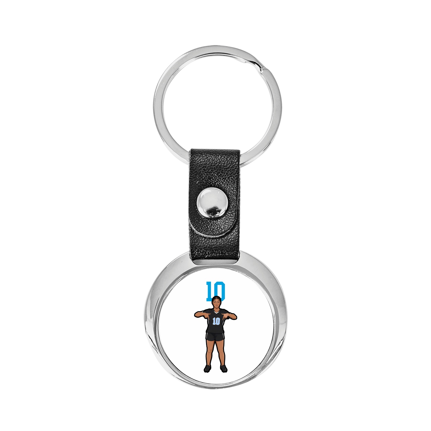 Key Chain — Number Top in Classic