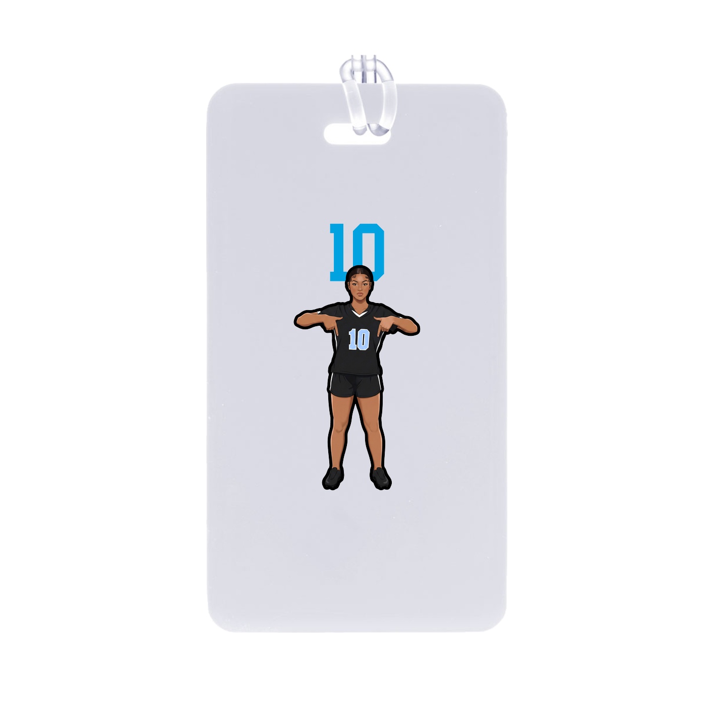 Bag Tag — Number Top in Classic