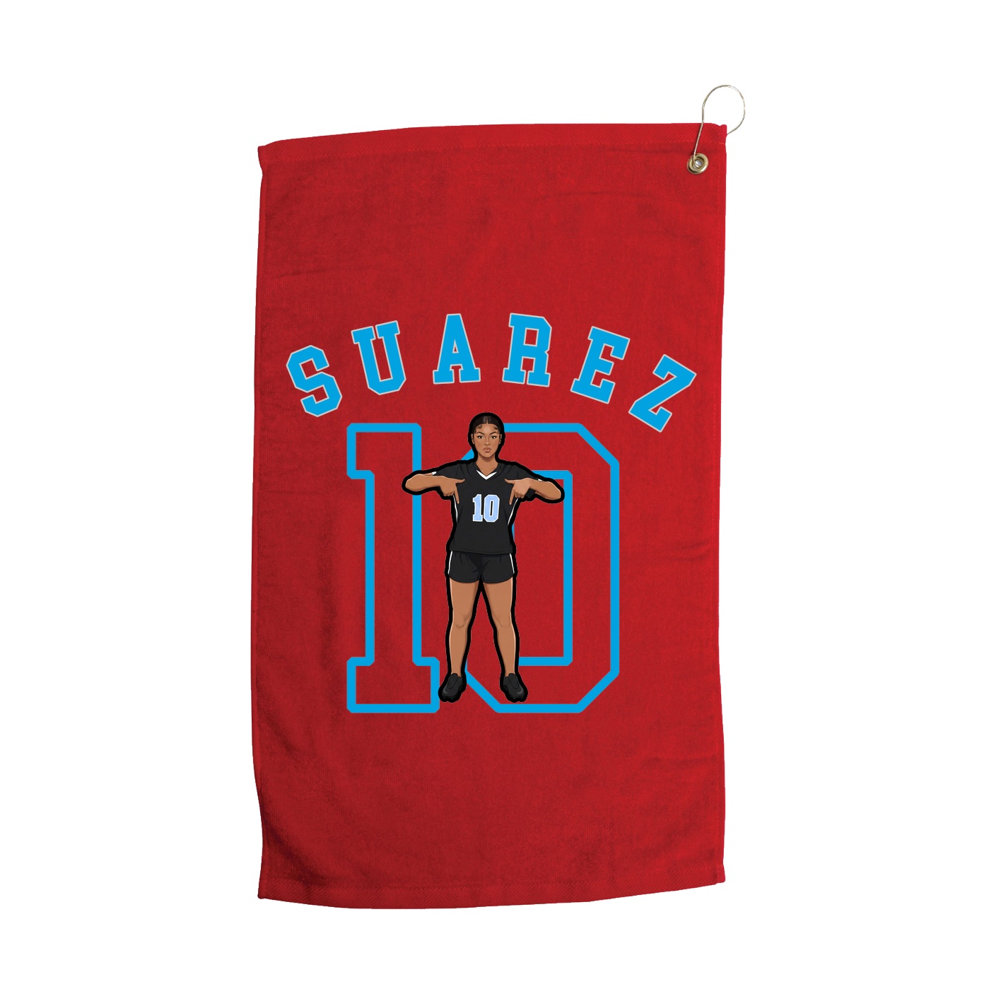 Golf Towel — Shirsey Arch in Red