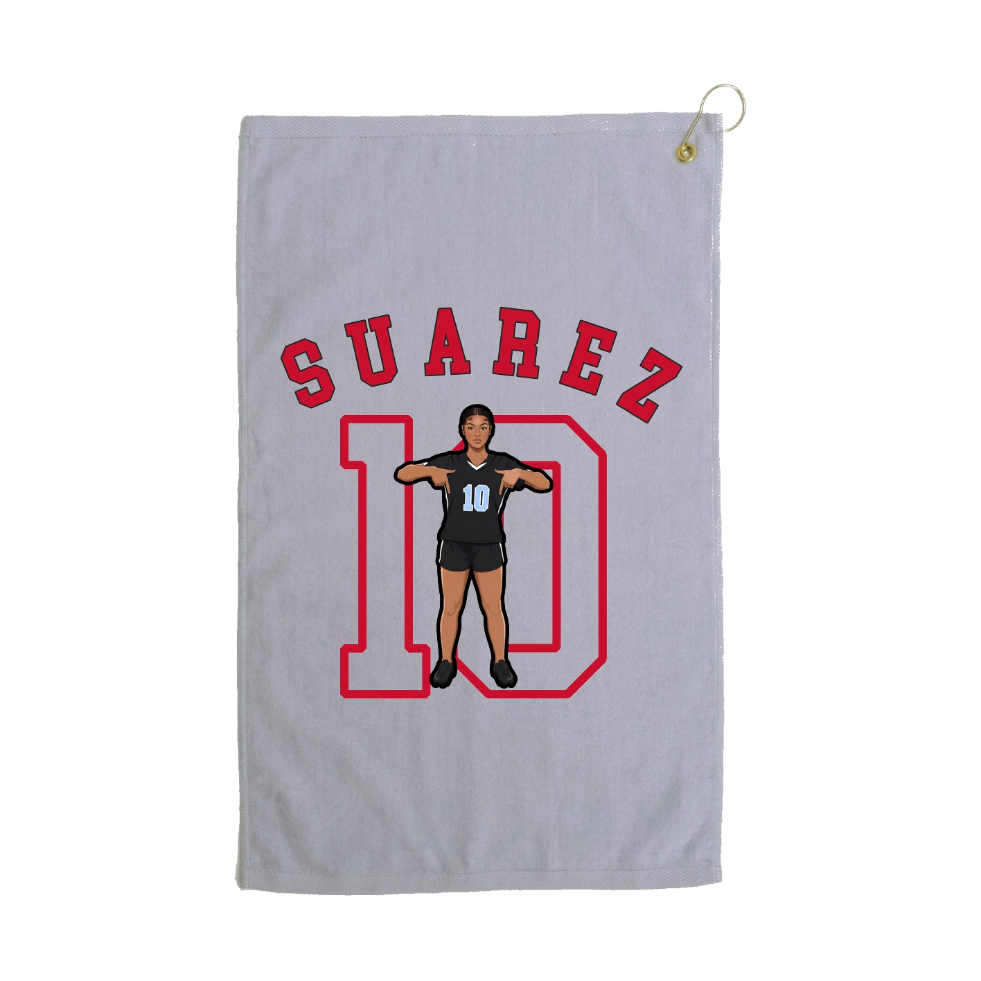 Golf Towel — Shirsey Arch in Grey
