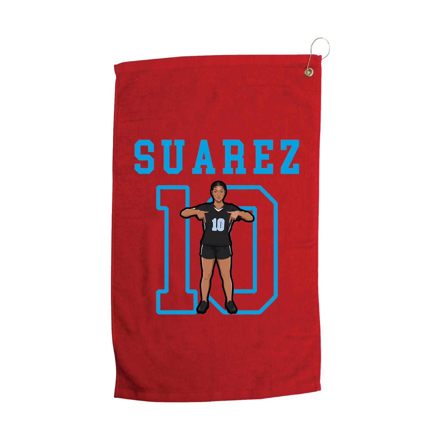 Golf Towel — Shirsey in Red