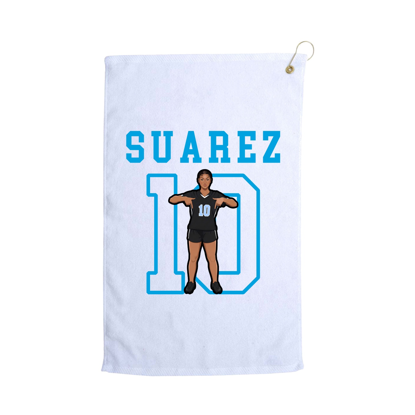 Golf Towel — Shirsey in White