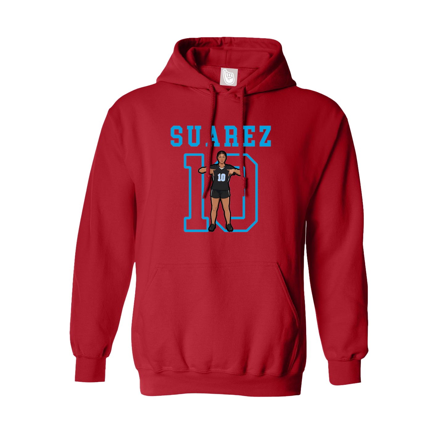 Youth Hoodie — Shirsey in Red