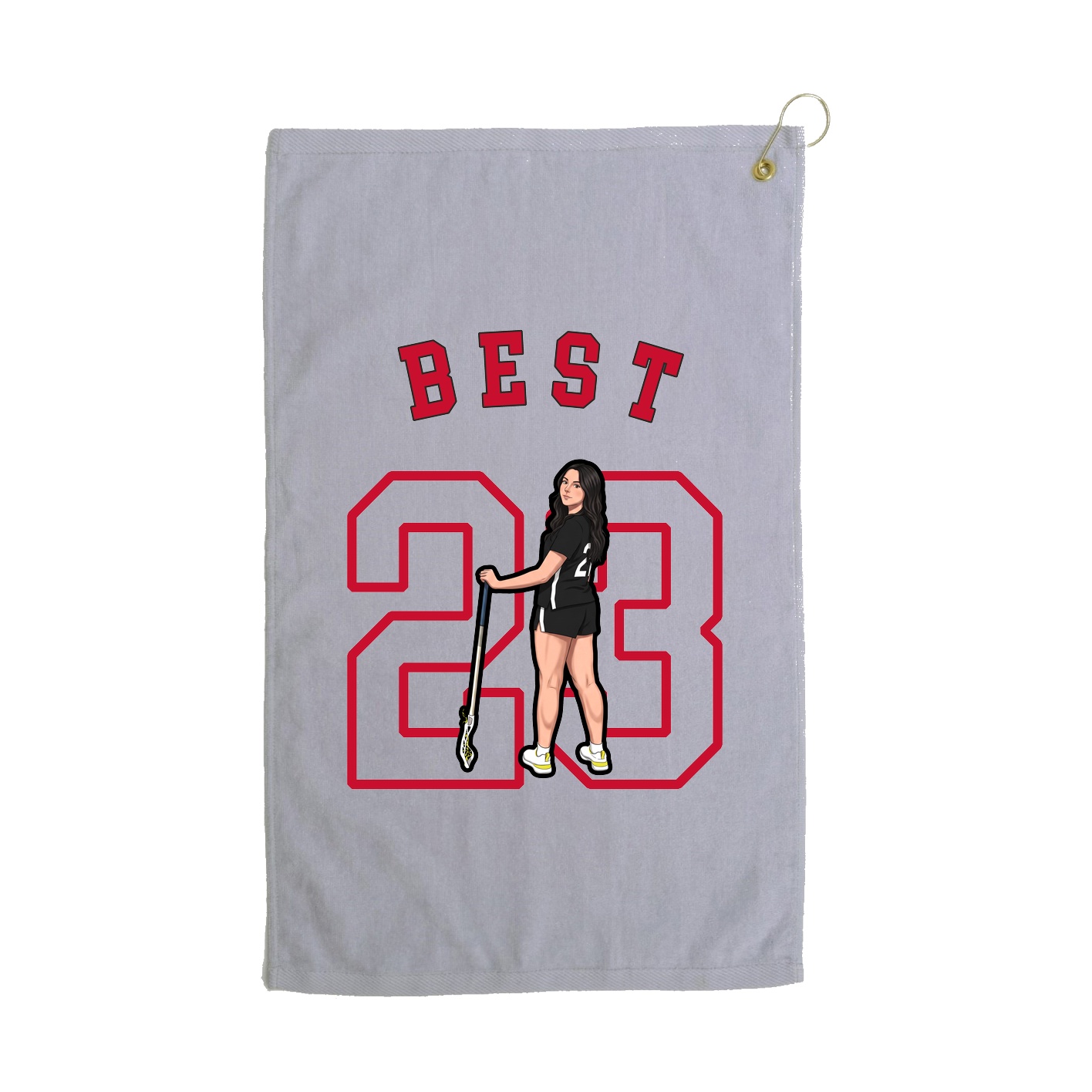 Golf Towel — Shirsey Arch in Grey