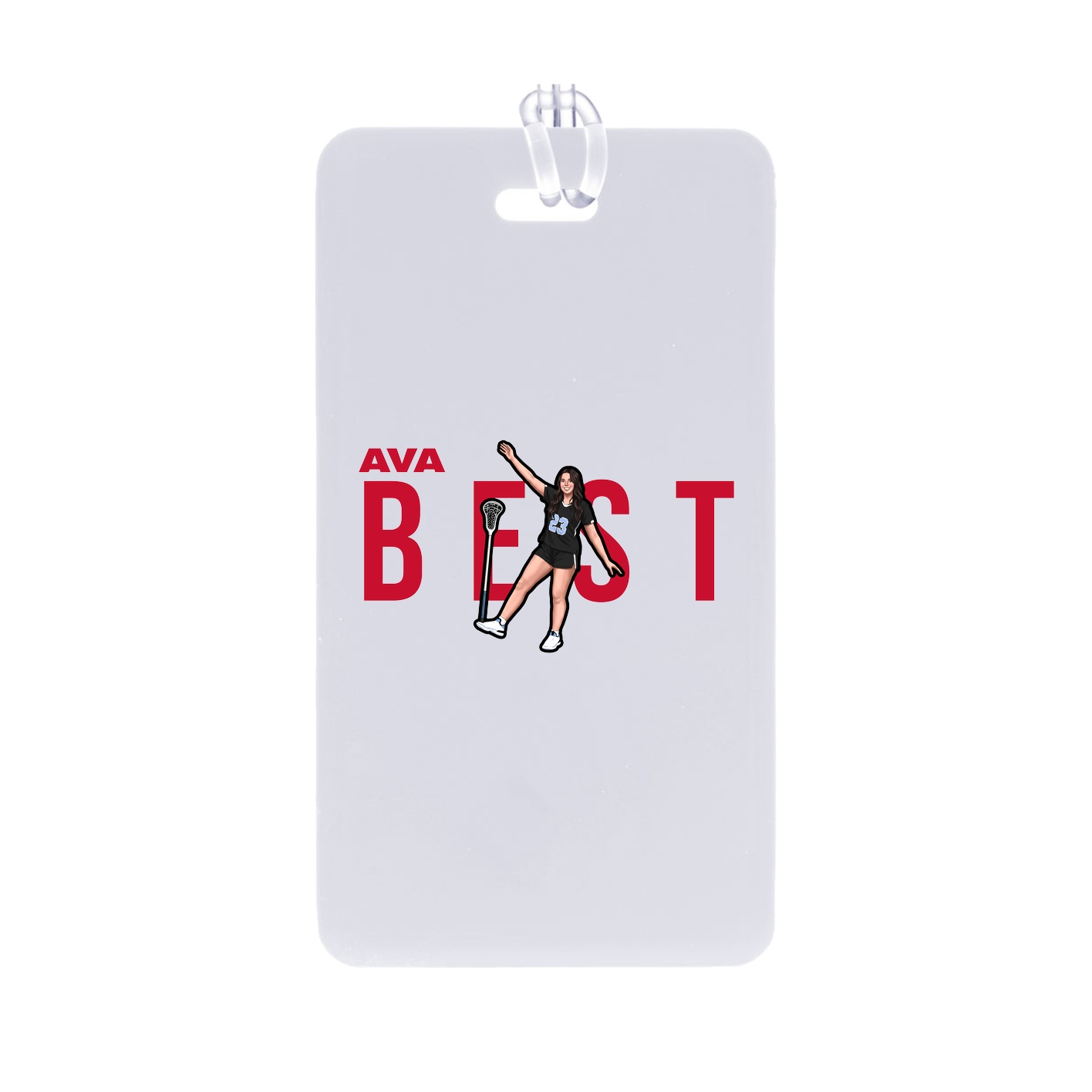 Bag Tag — Player Name in Classic