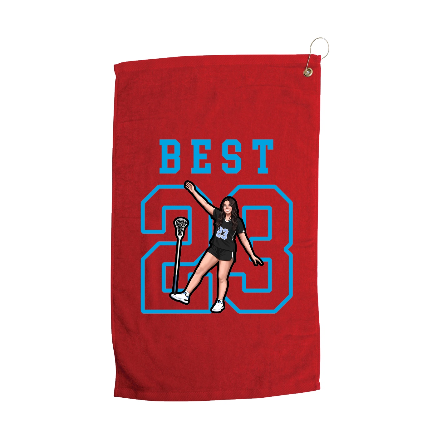 Golf Towel — Shirsey in Red