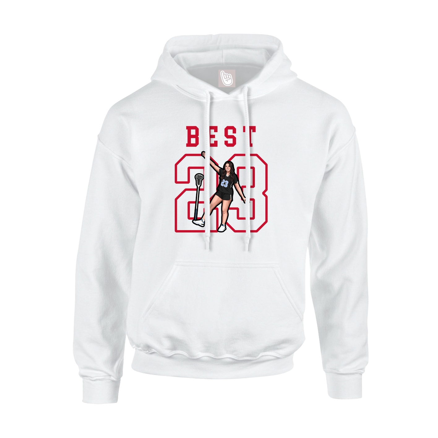 Youth Hoodie — Shirsey in White