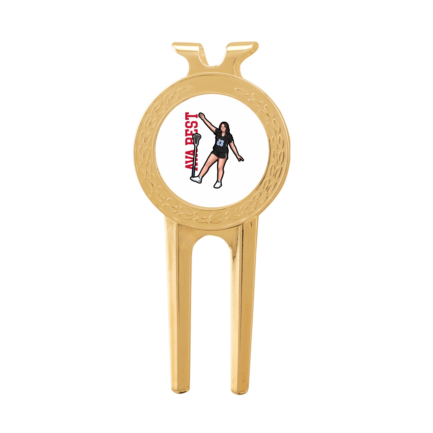 Divot Tool with Ball Marker — Name Vertical in Classic