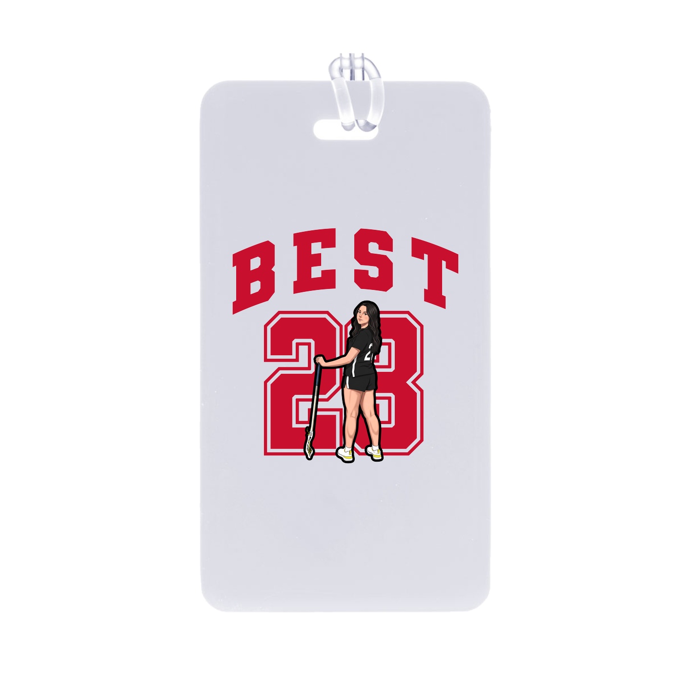 Bag Tag — Number in Classic