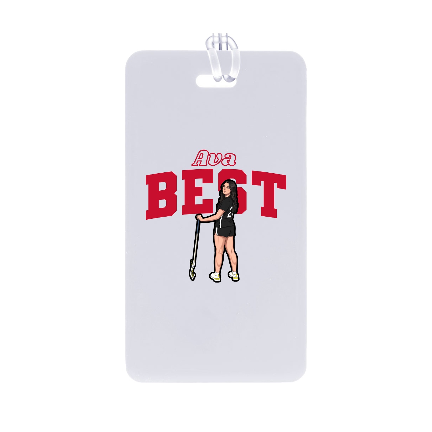 Bag Tag — Name Arch in Classic
