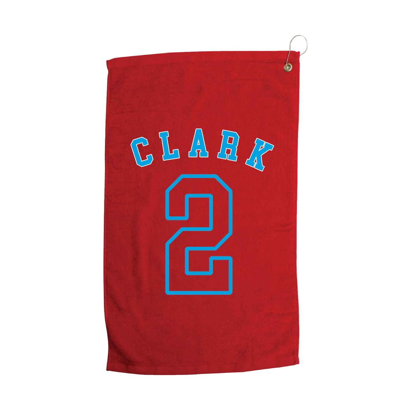 Golf Towel — Shirsey Arch in Red
