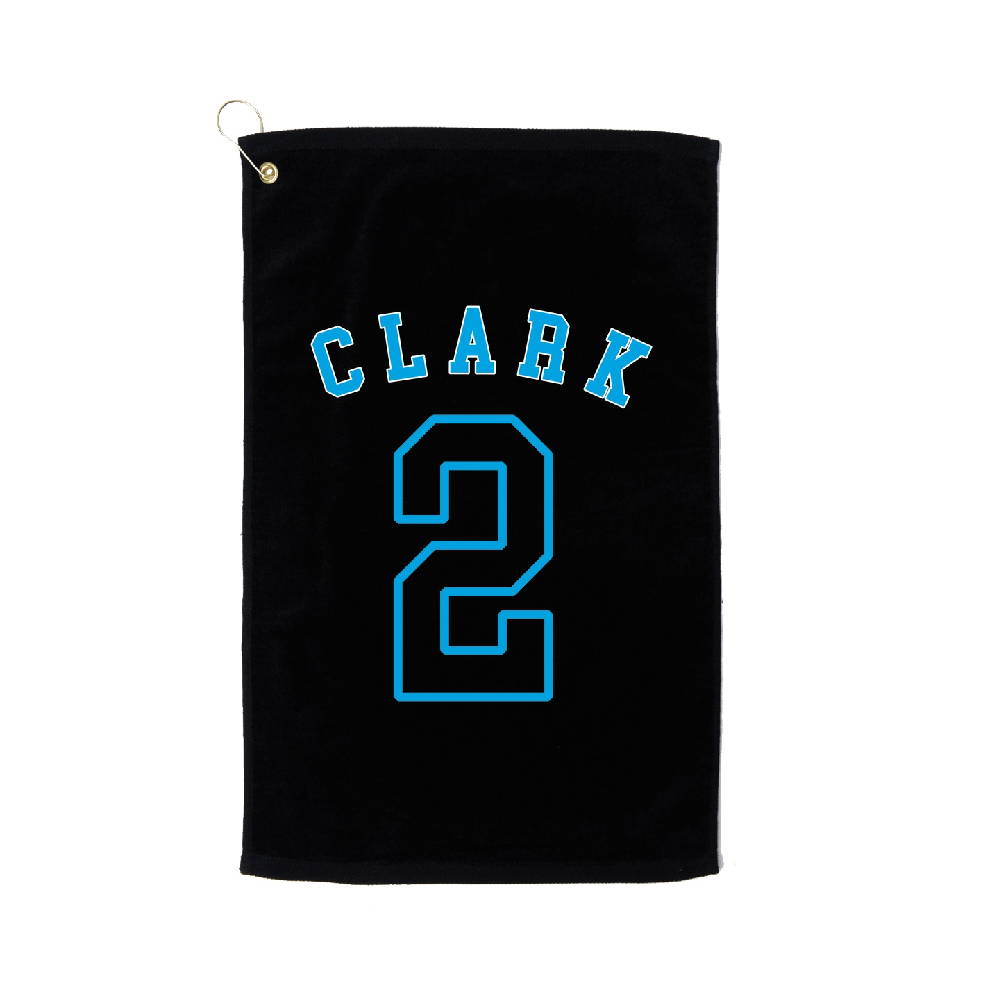 Golf Towel — Shirsey Arch in Black