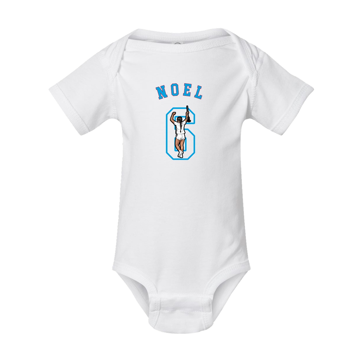 Baby Onesie — Shirsey Arch in White