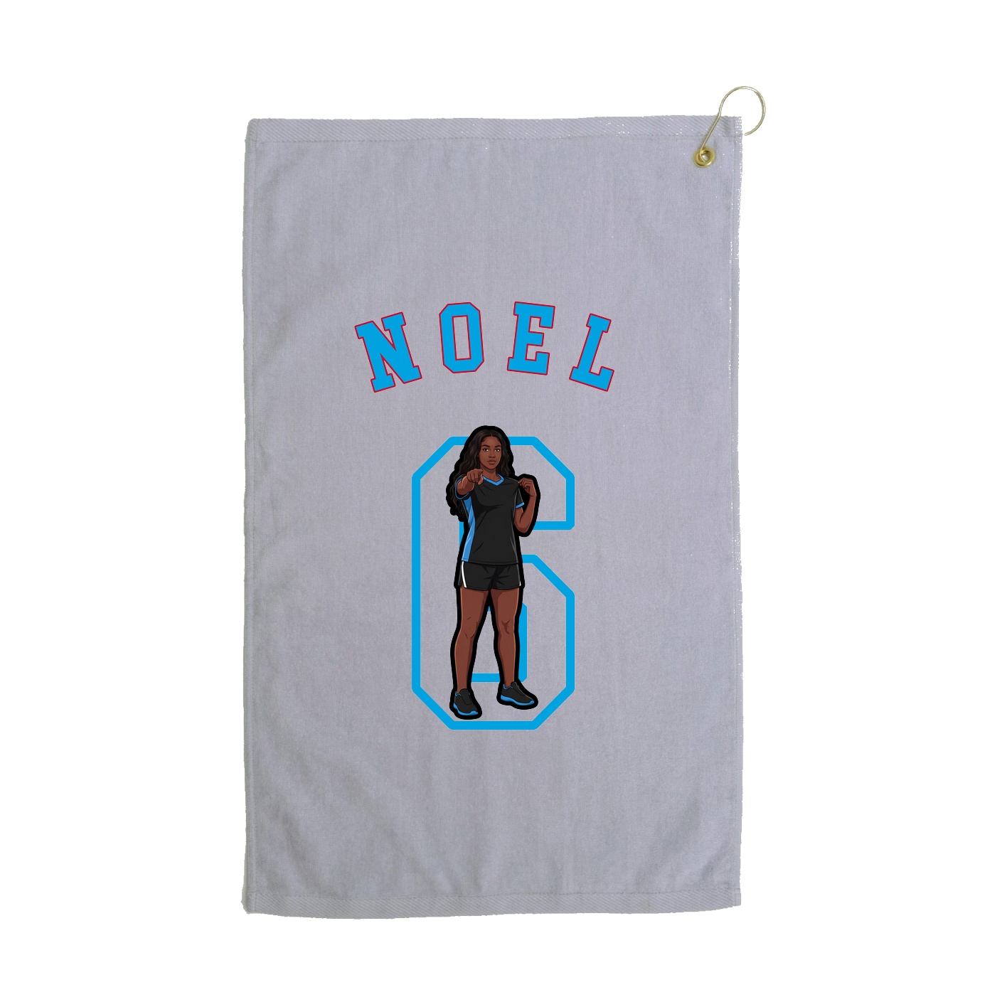 Golf Towel — Shirsey Arch in Grey
