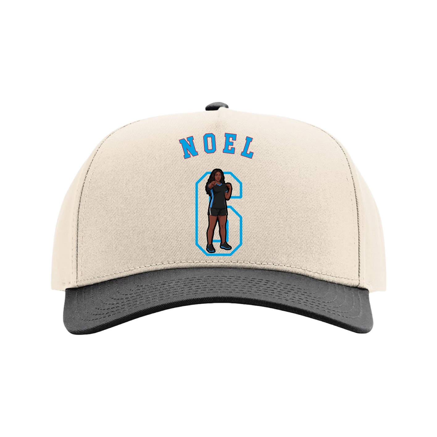 Full Fabric Five-Panel Champ Cap