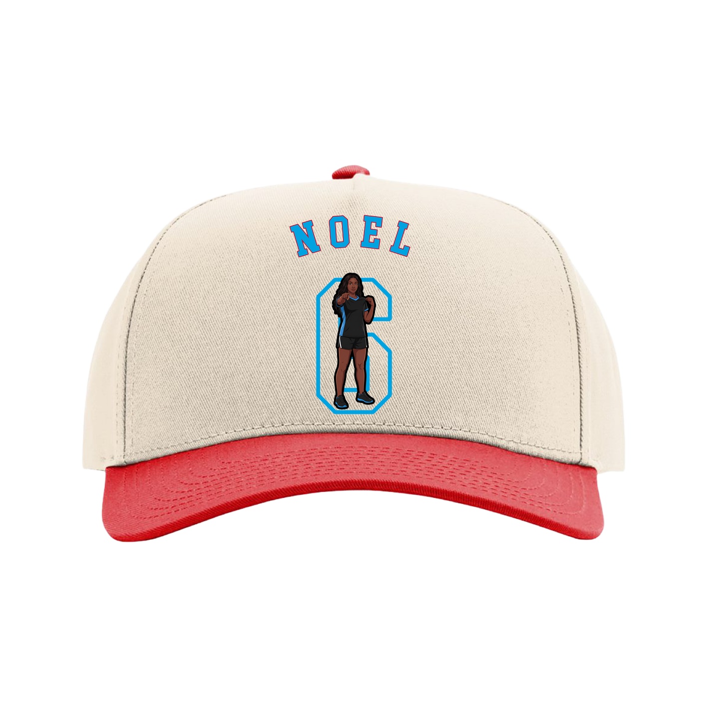 Full Fabric Five-Panel Champ Cap