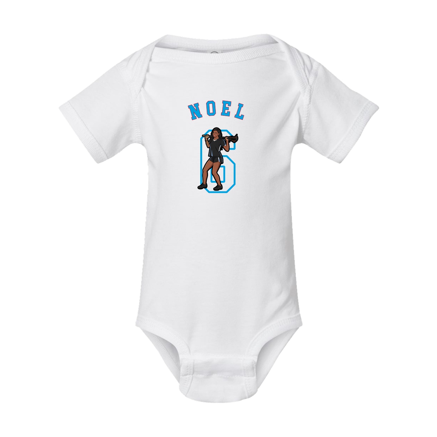 Baby Onesie — Shirsey Arch in White