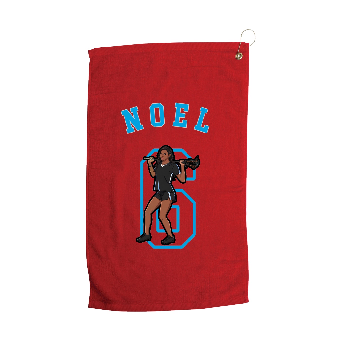 Golf Towel — Shirsey Arch in Red