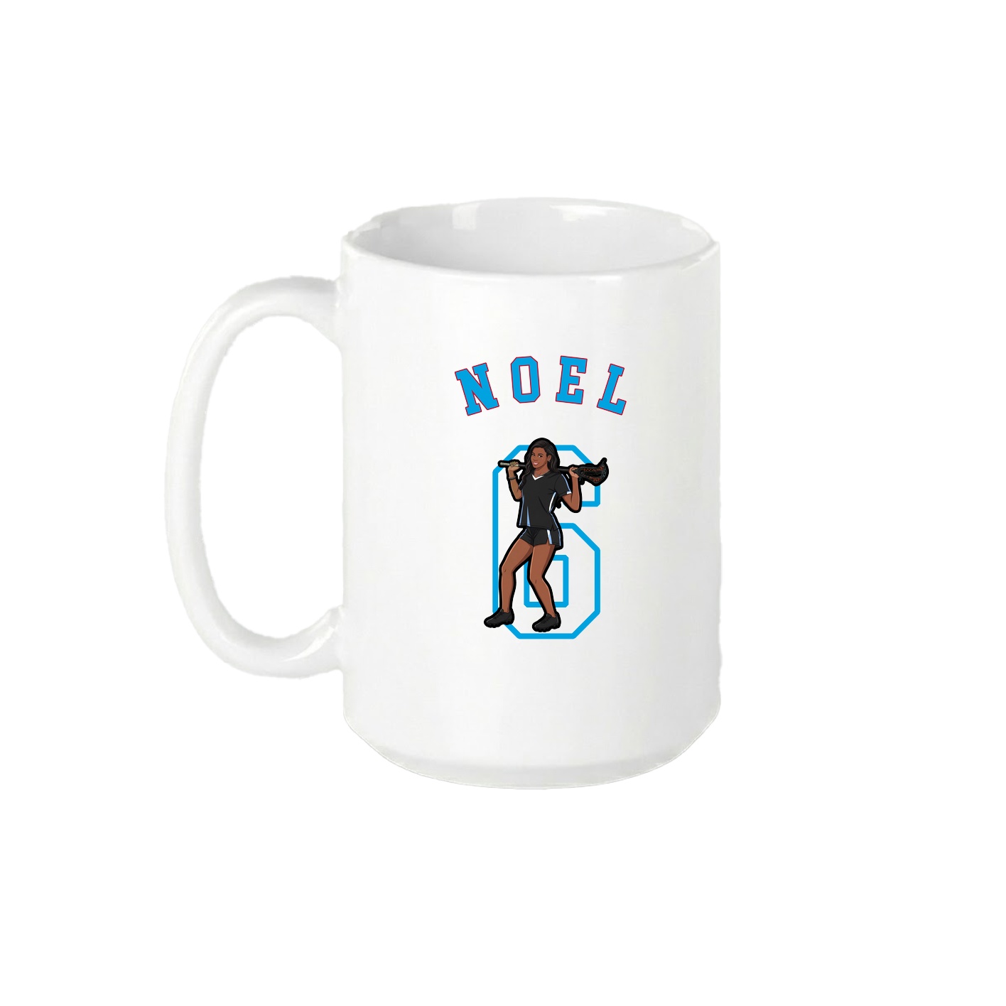 15oz Coffee Mug — Shirsey Arch in White