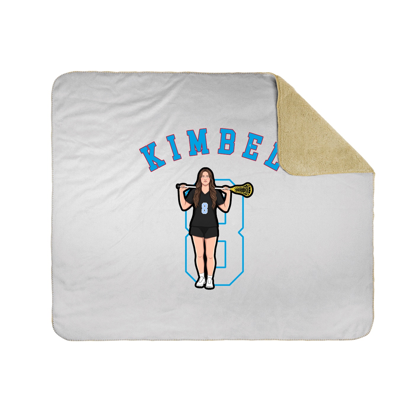 Throw Blanket — Shirsey Arch in White