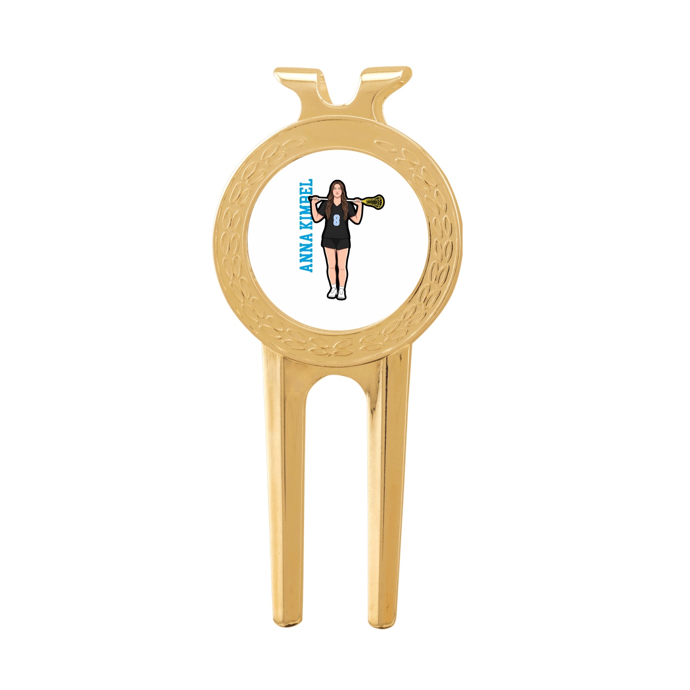 Divot Tool with Ball Marker — Name Vertical in Classic