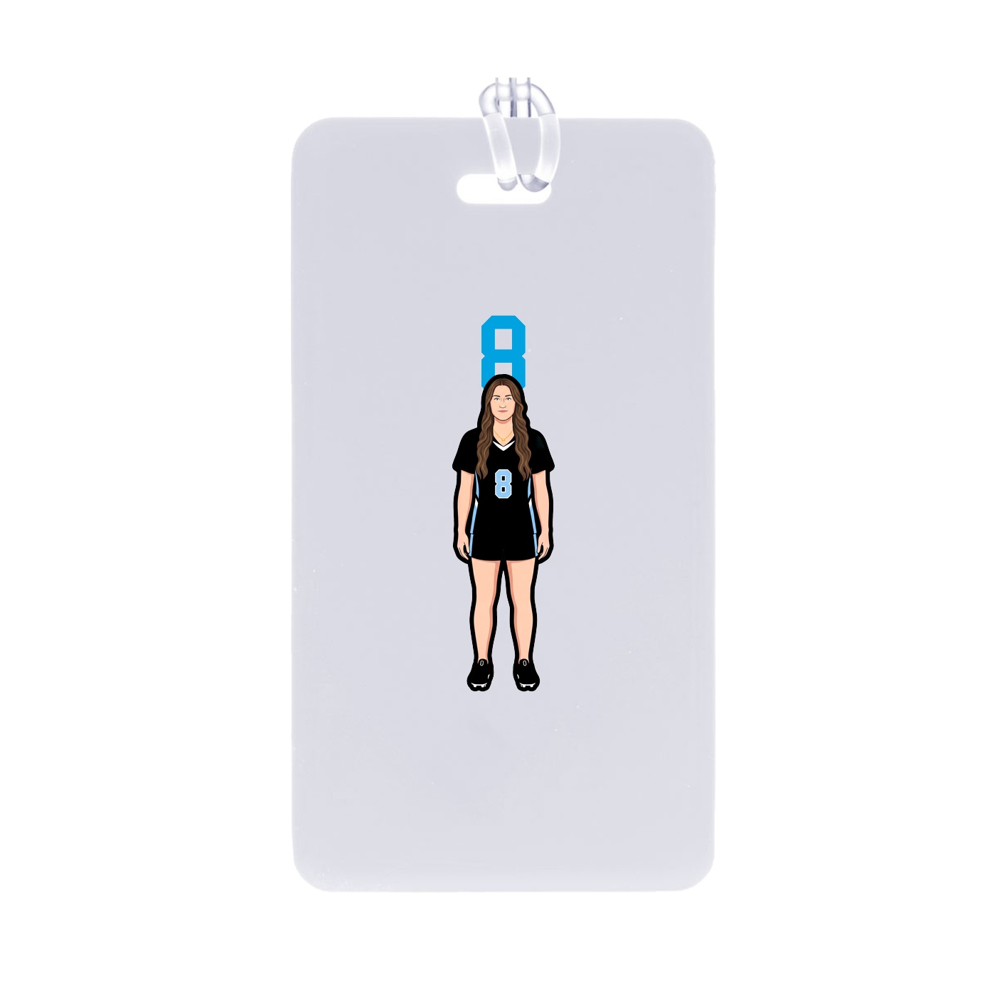 Bag Tag — Number Top in Classic