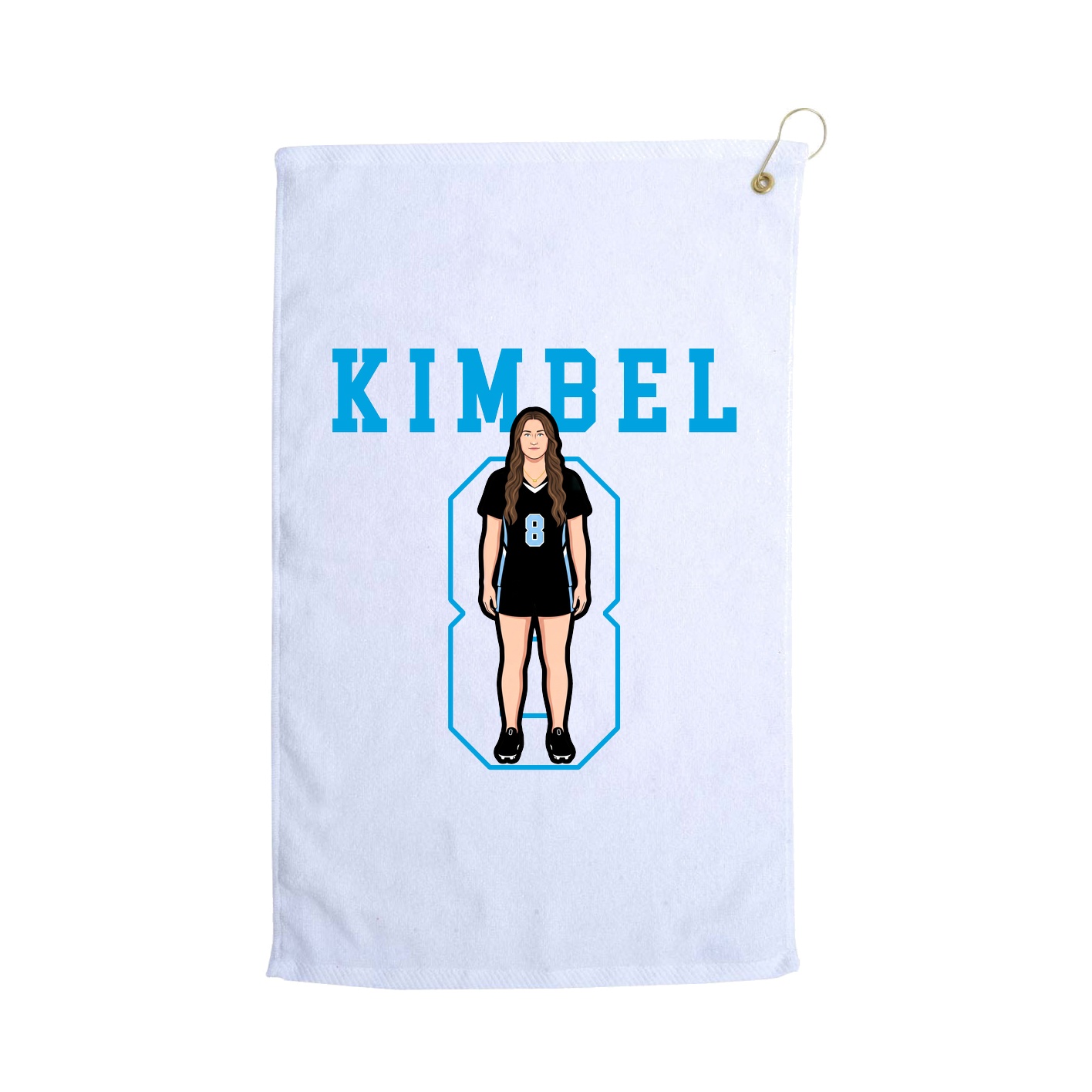 Golf Towel — Shirsey in White