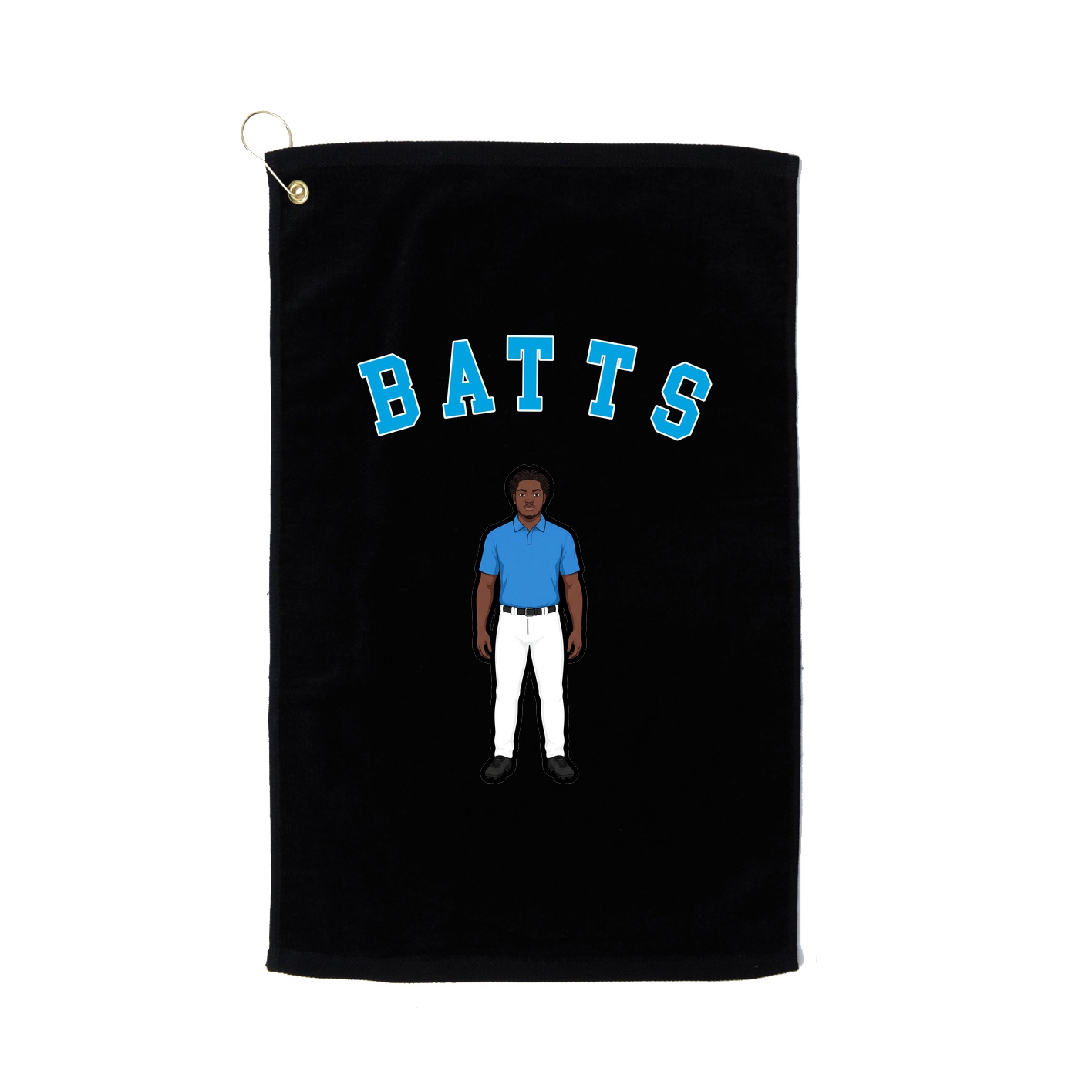 Golf Towel — Shirsey Arch in Black