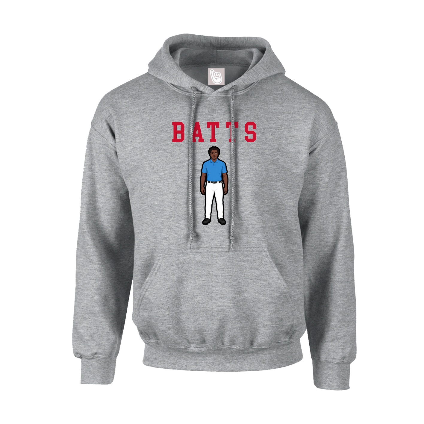 Hoodie — Shirsey in Grey