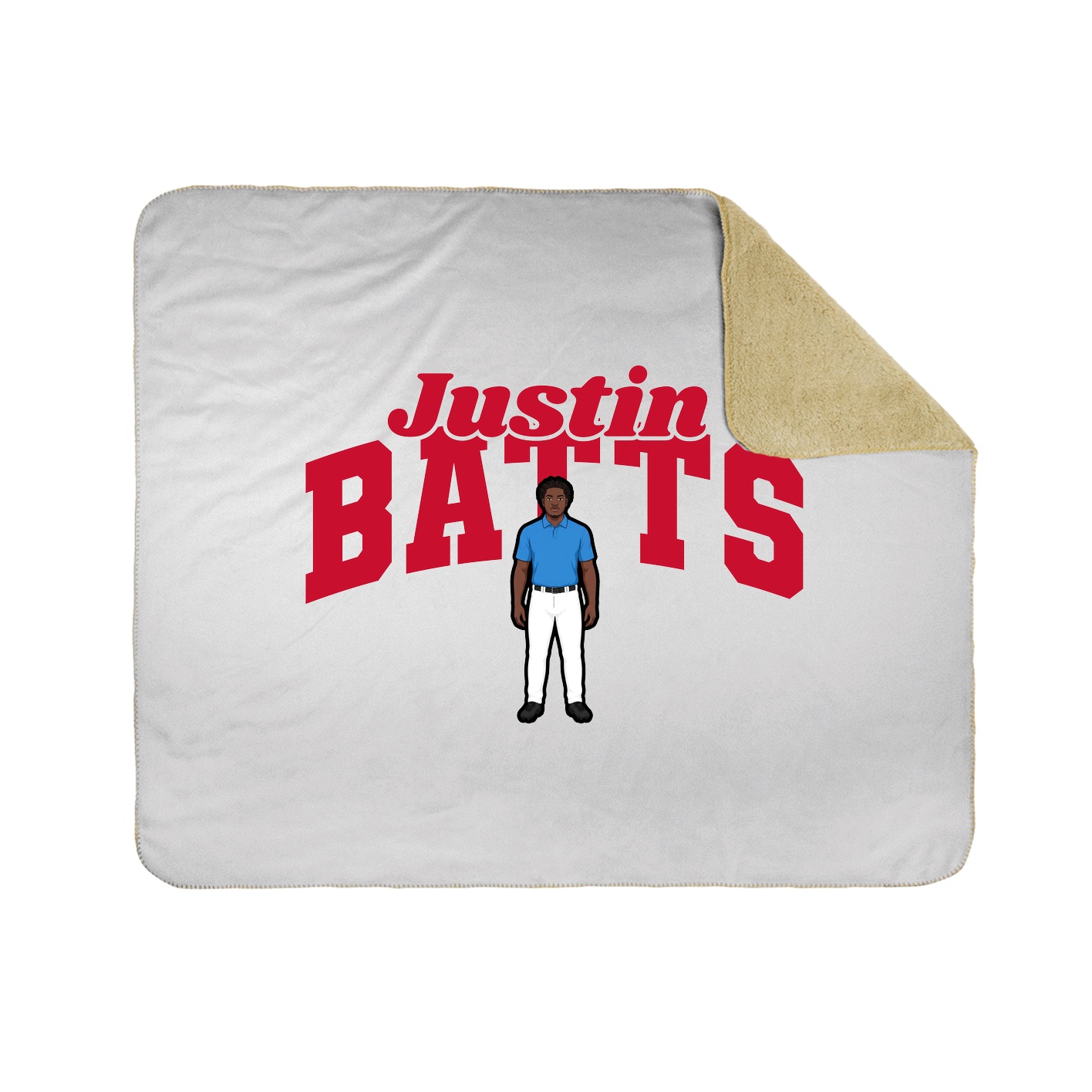 Throw Blanket — Signature Arch in White