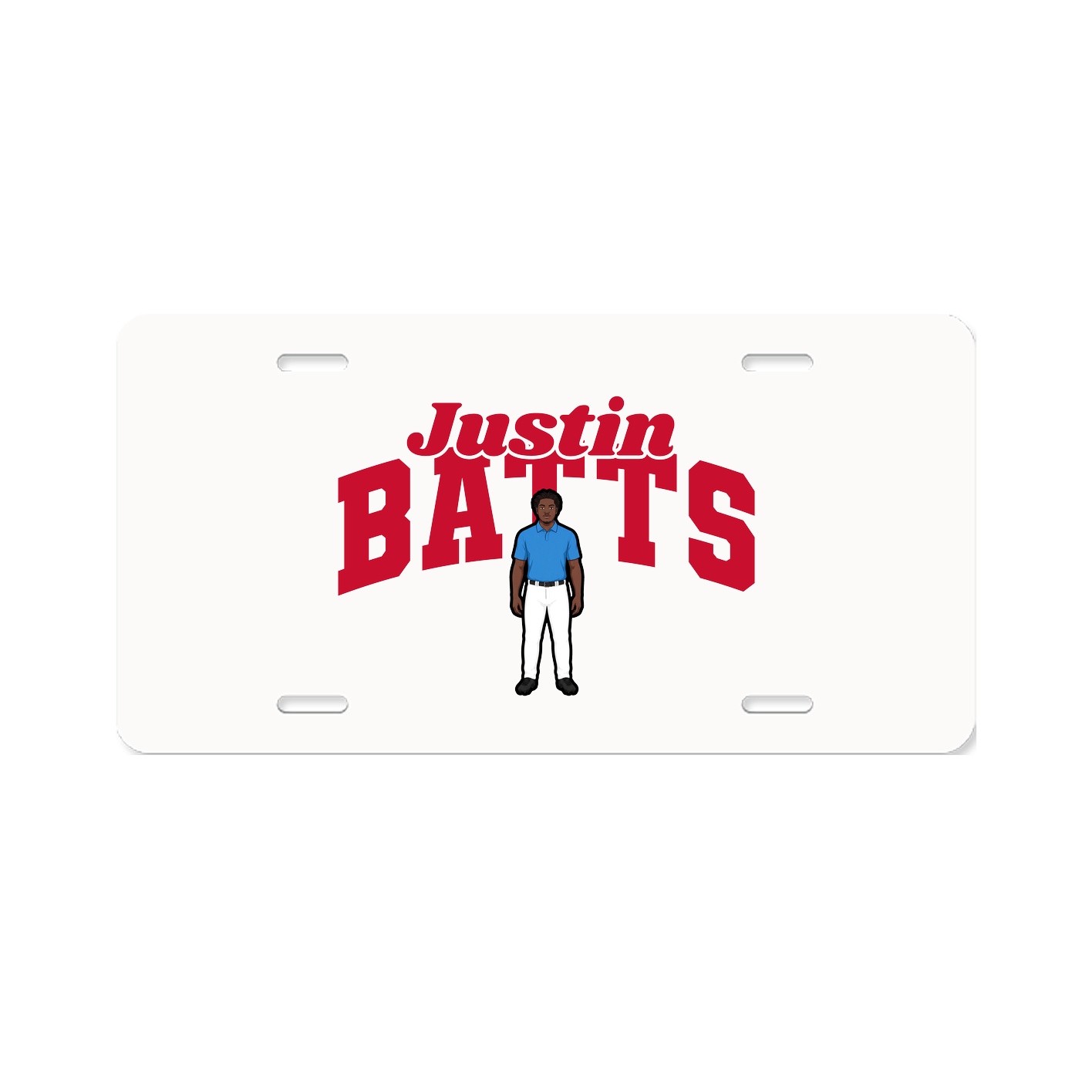 License Plate — Signature Arch in Classic
