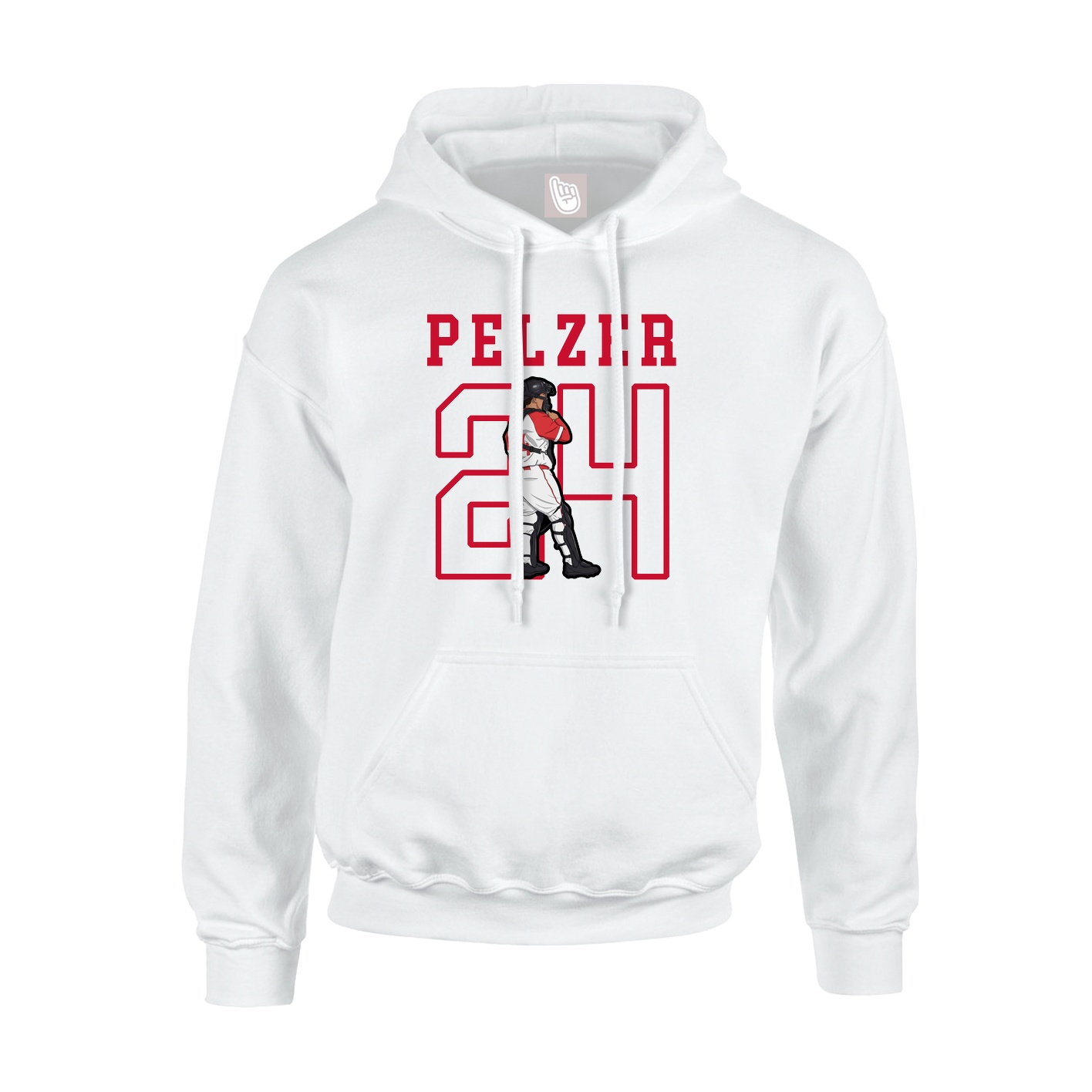 Youth Hoodie — Shirsey in White