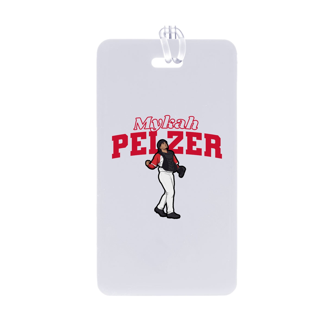 Bag Tag — Name Arch in Classic