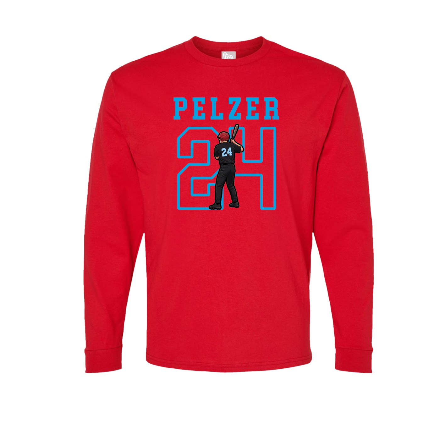 Long Sleeve Tee — Shirsey in Red
