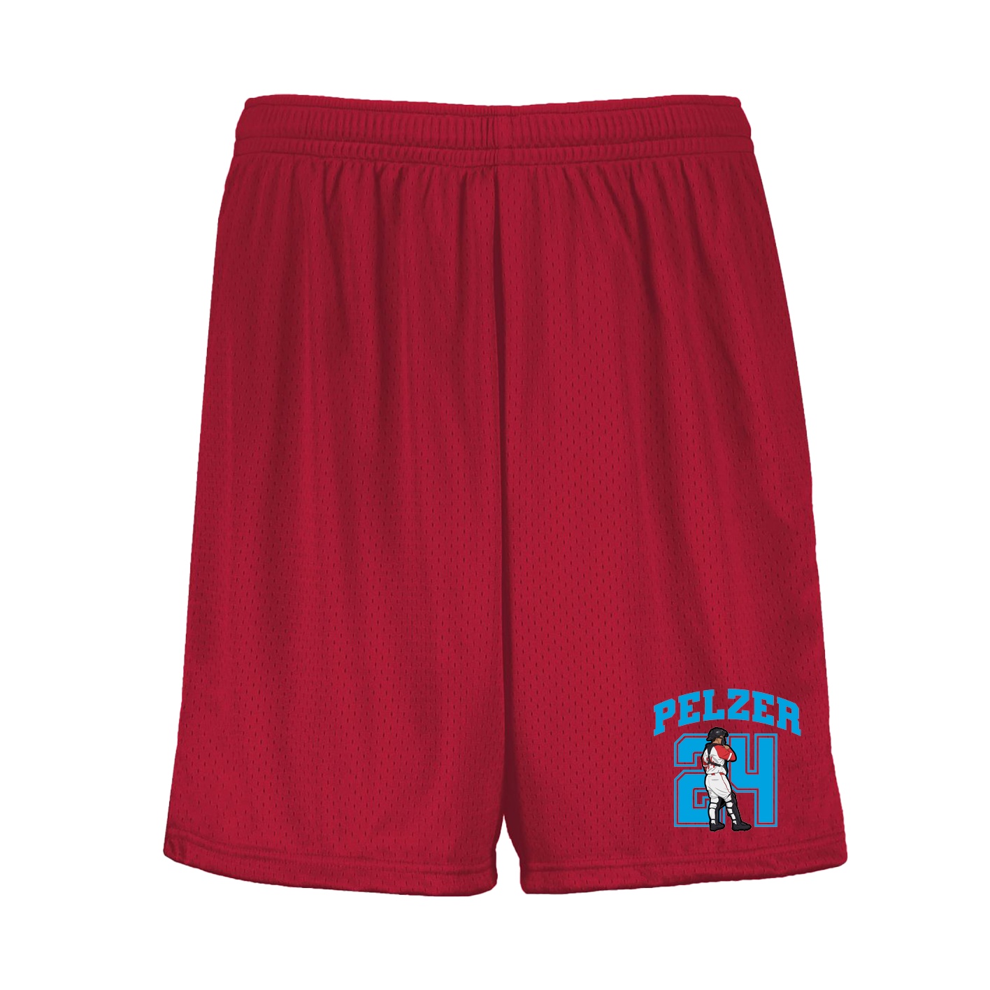 Shorts — Number in Red