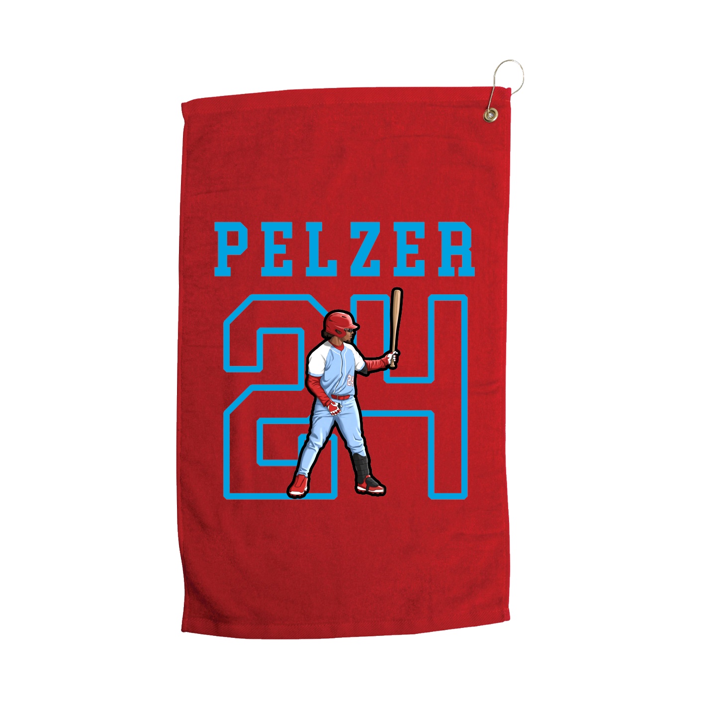 Golf Towel — Shirsey in Red