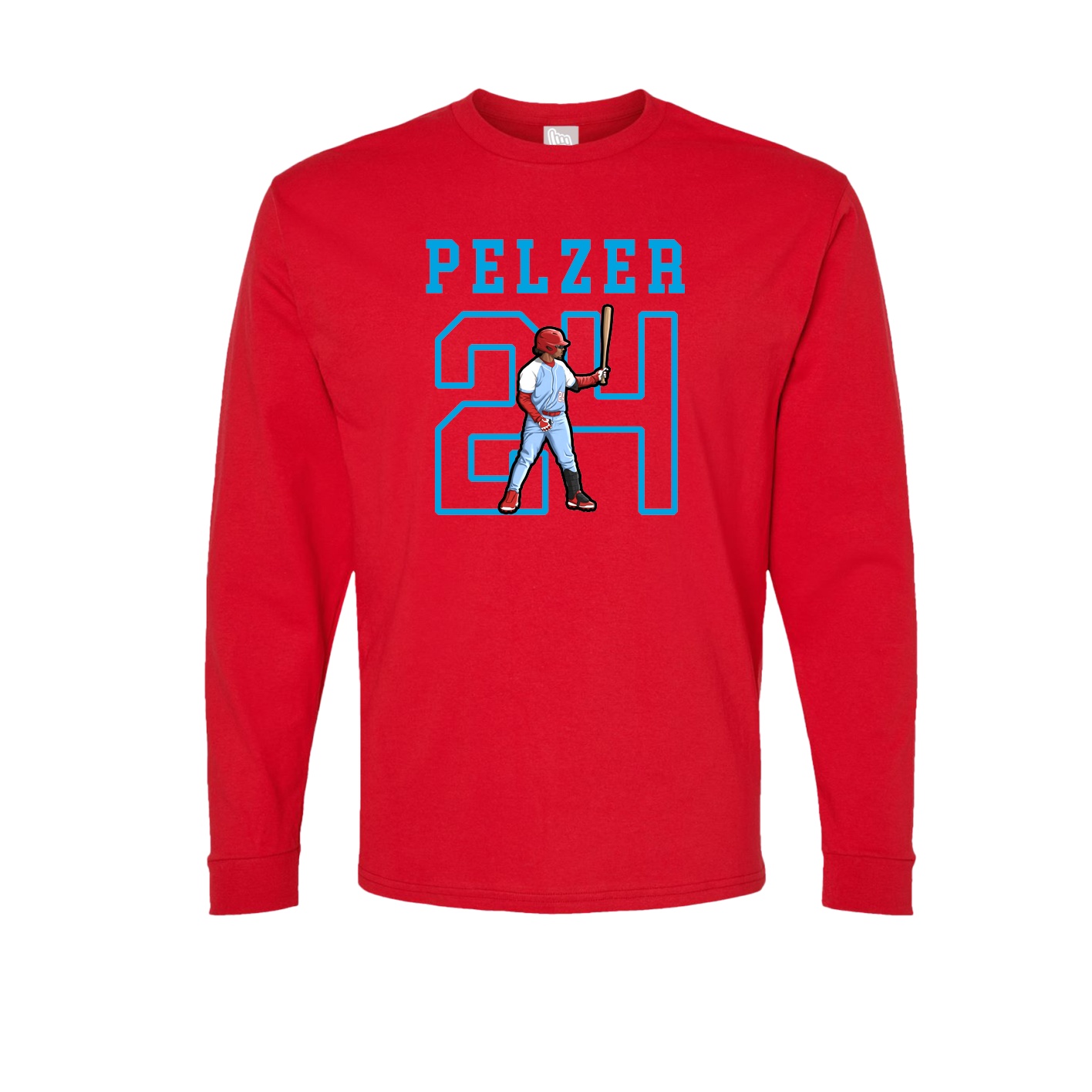 Long Sleeve Tee — Shirsey in Red