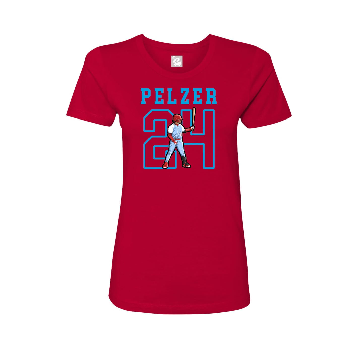 Fitted Women's Tee — Shirsey in Red