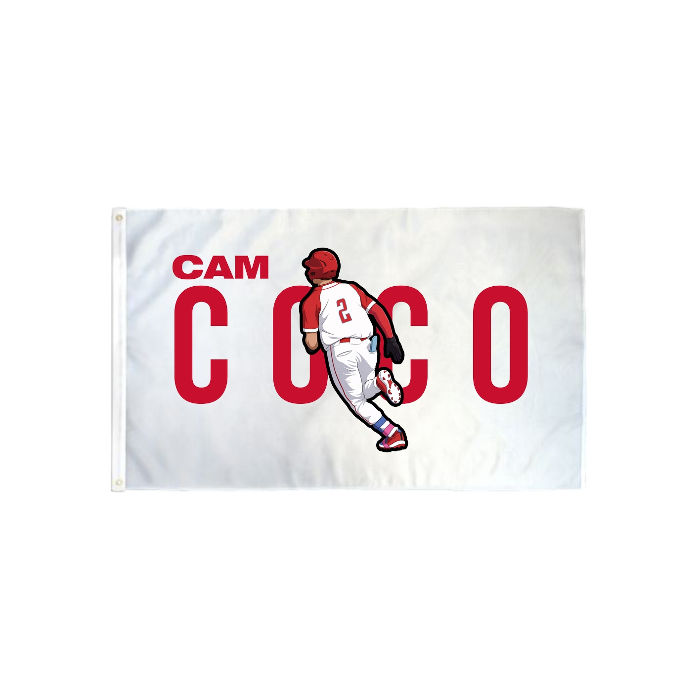 3x5 Flag — Player Name in Classic