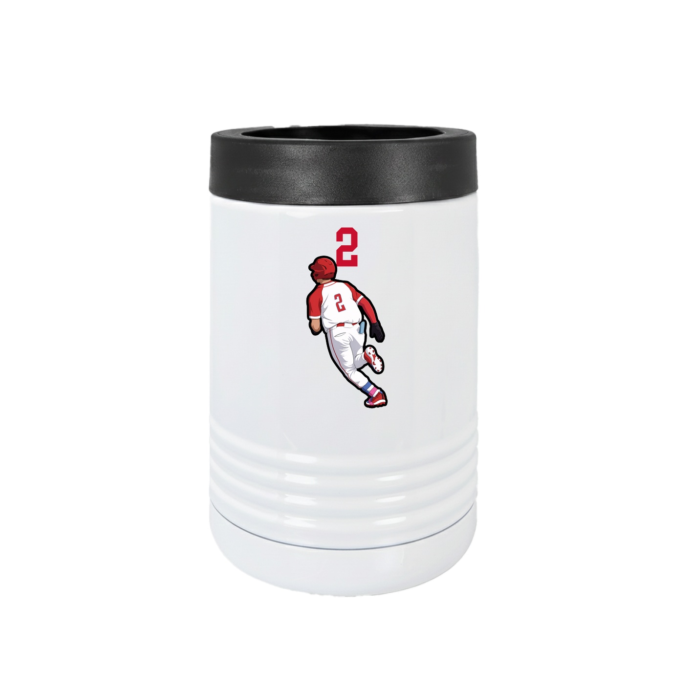 Beverage Holder — Number Top in White