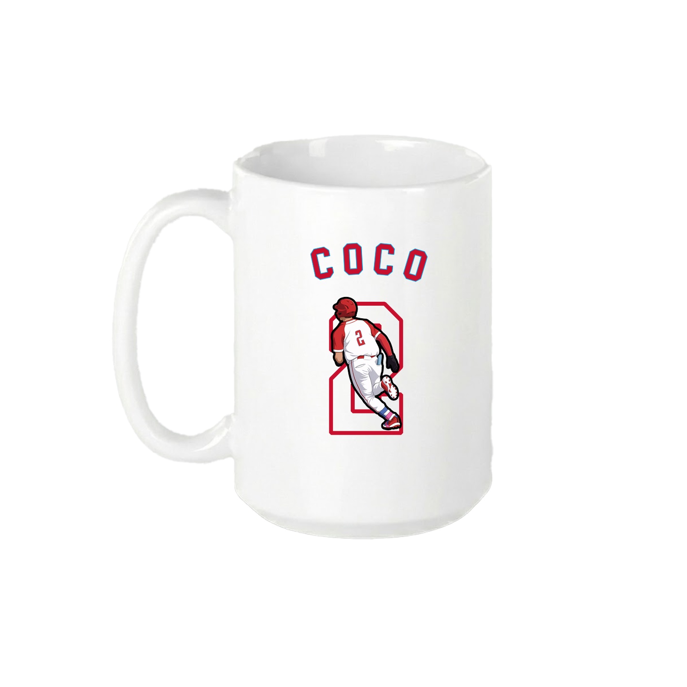 15oz Coffee Mug — Shirsey Arch in White