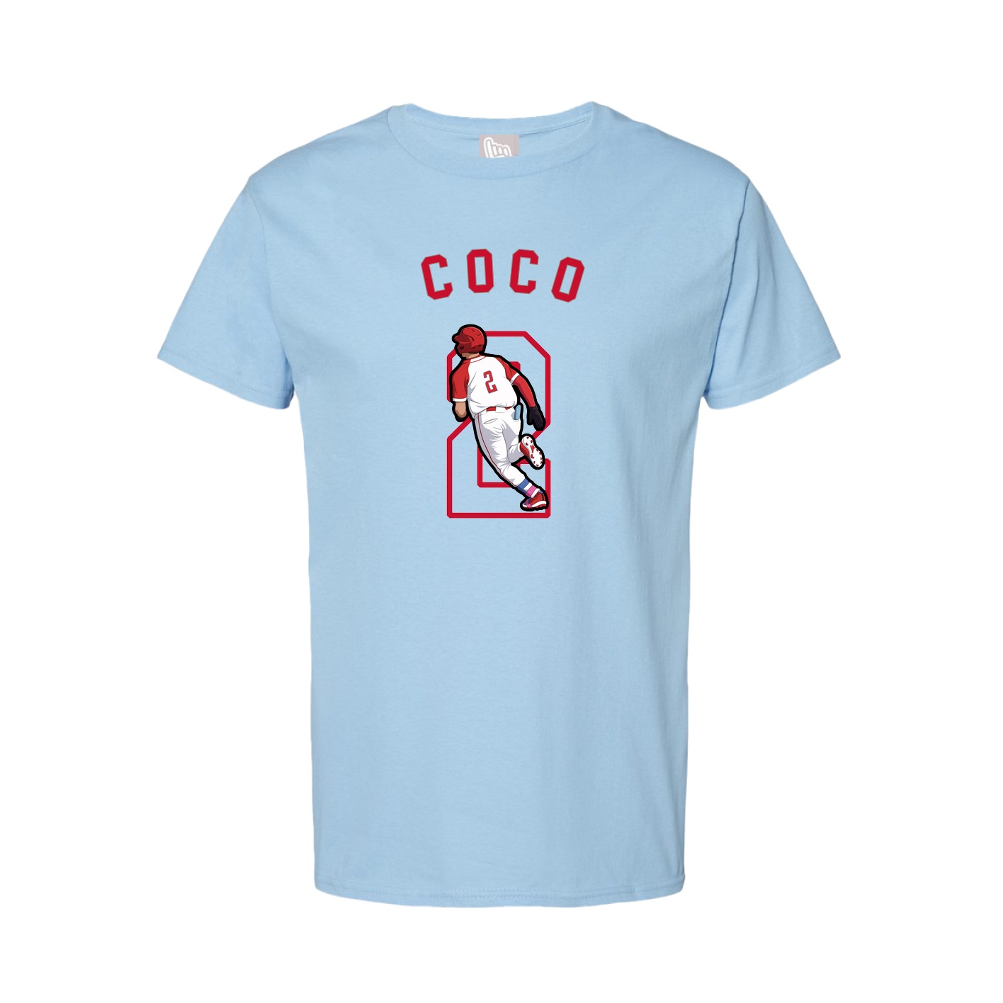 Tee — Shirsey Arch in Light Blue
