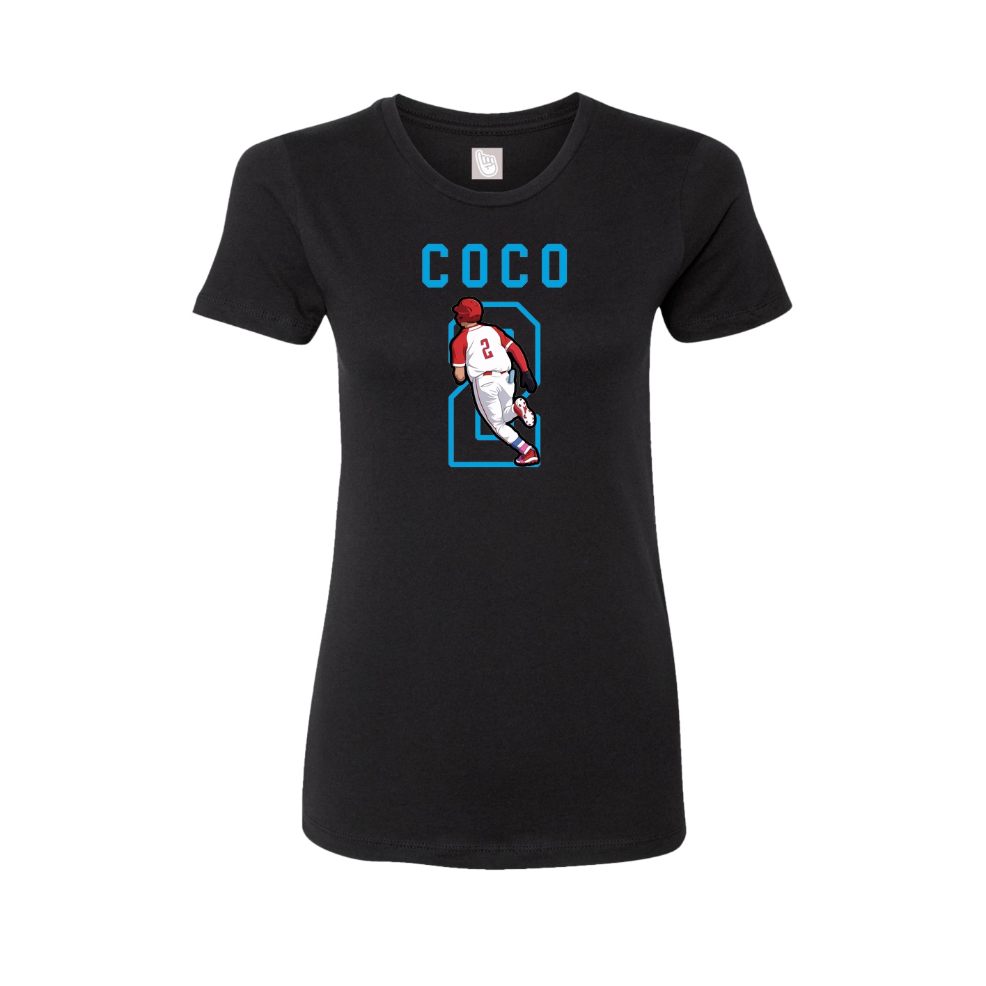 Fitted Women's Tee — Shirsey in Black
