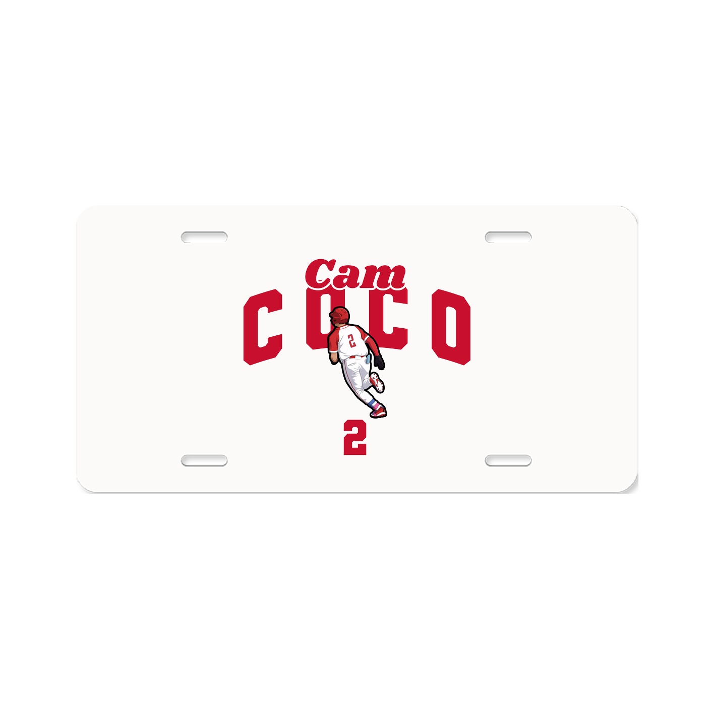 License Plate — Signature Arch in Classic