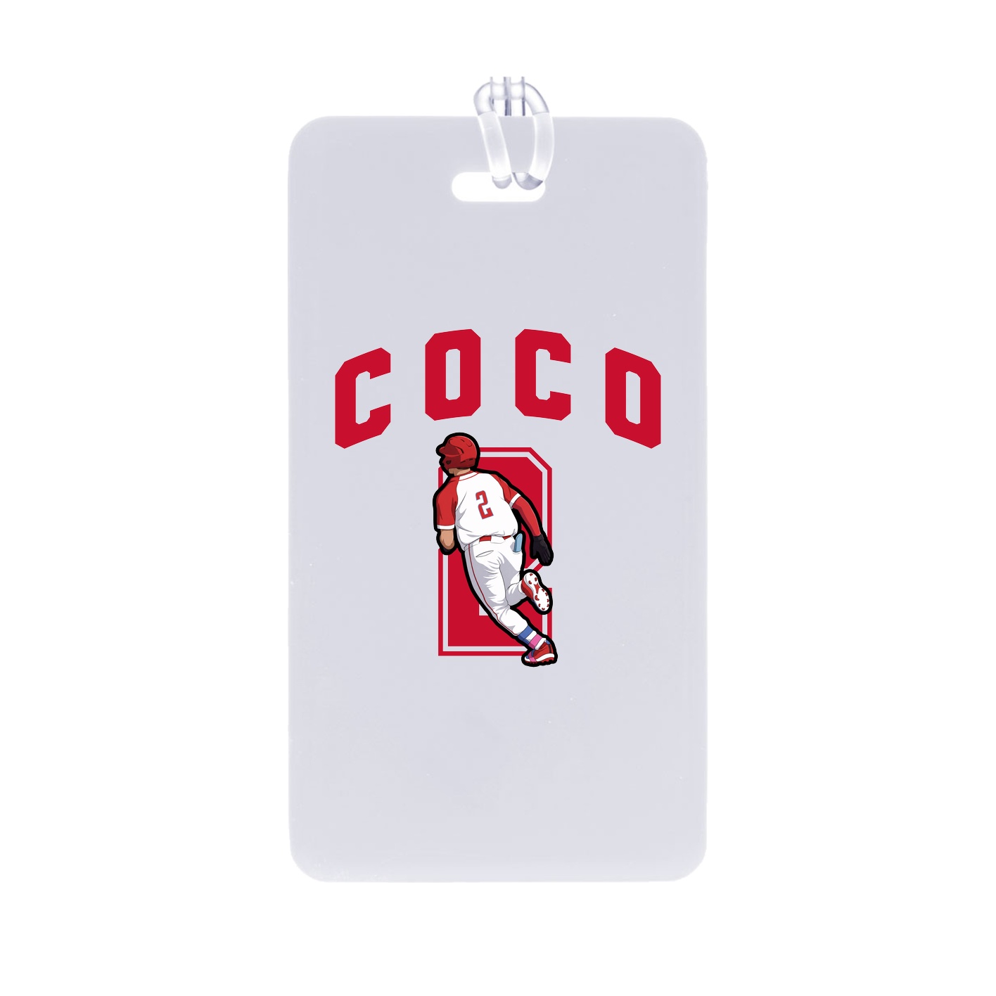 Bag Tag — Number in Classic