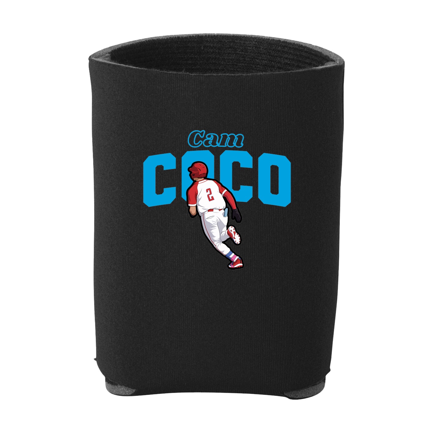 Can Holder — Name Arch in Black