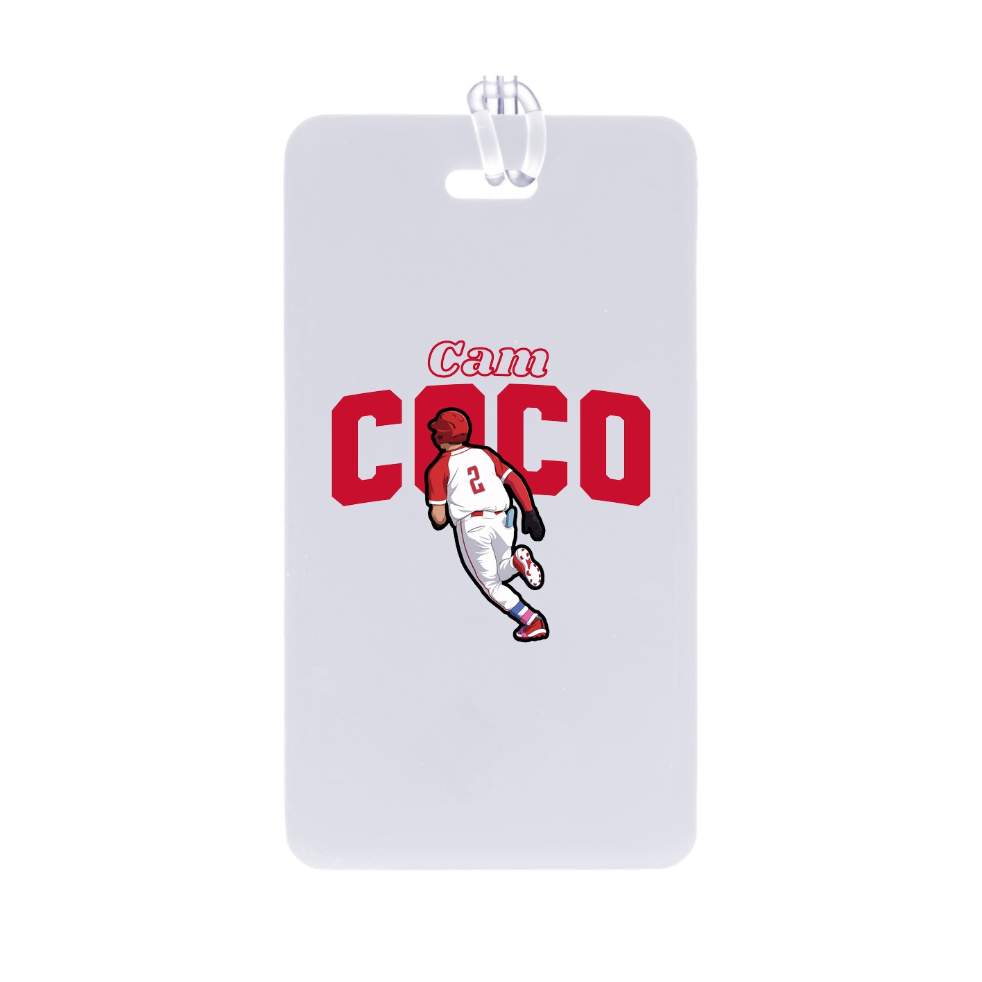 Bag Tag — Name Arch in Classic