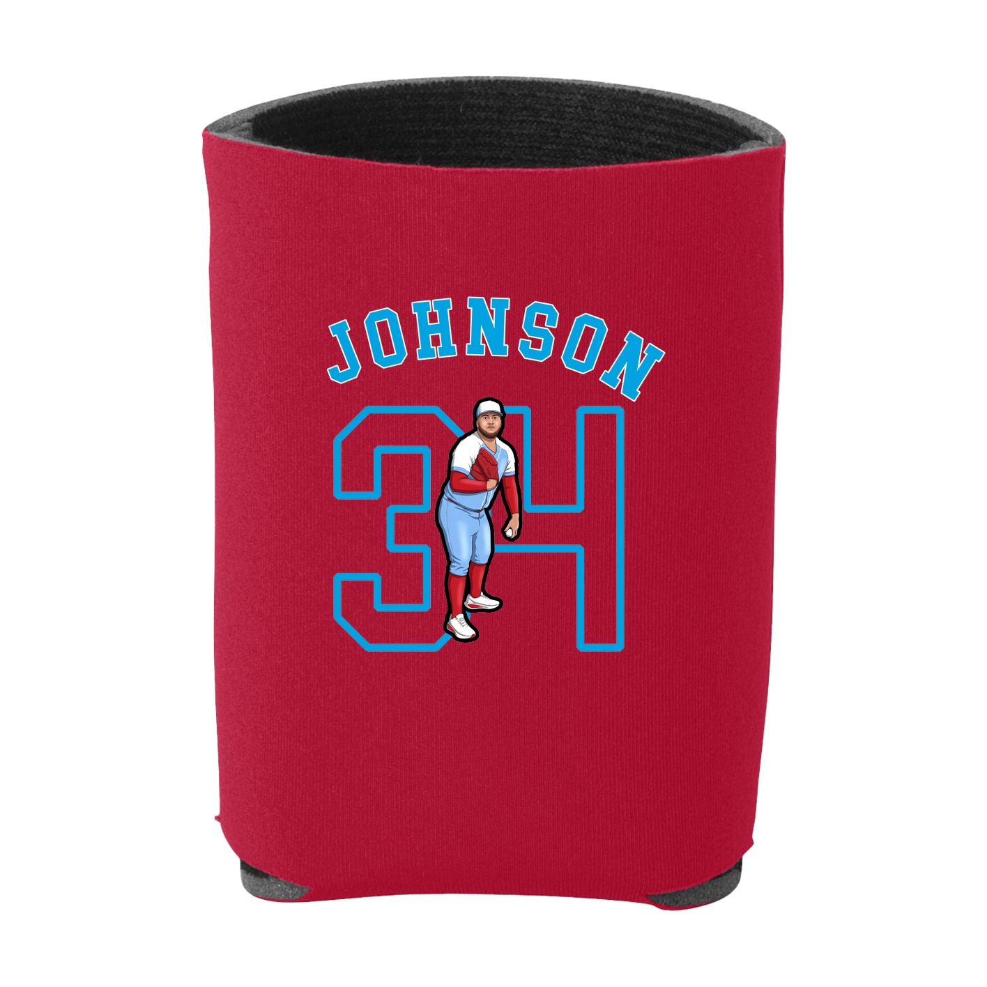 Can Holder — Shirsey Arch in Red