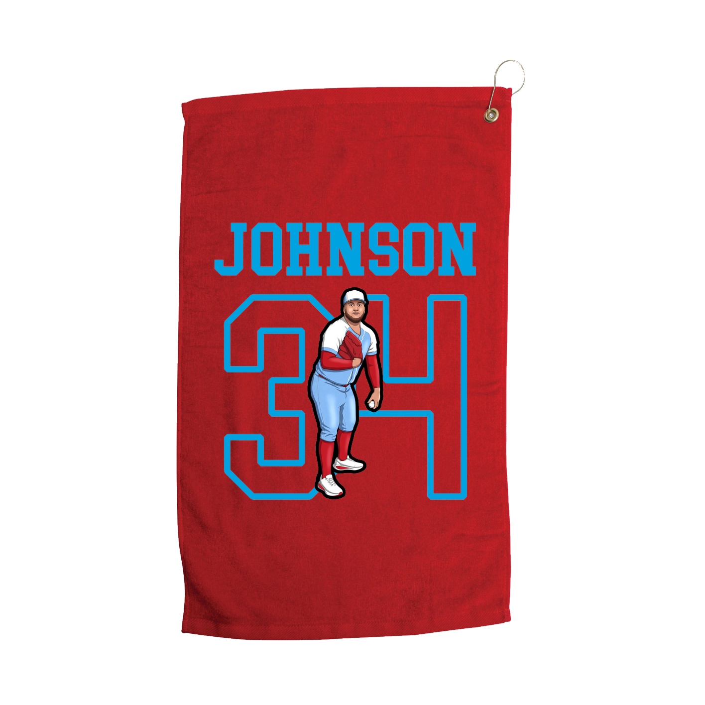 Golf Towel — Shirsey in Red